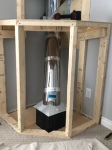 Factory Chimney Enclosure