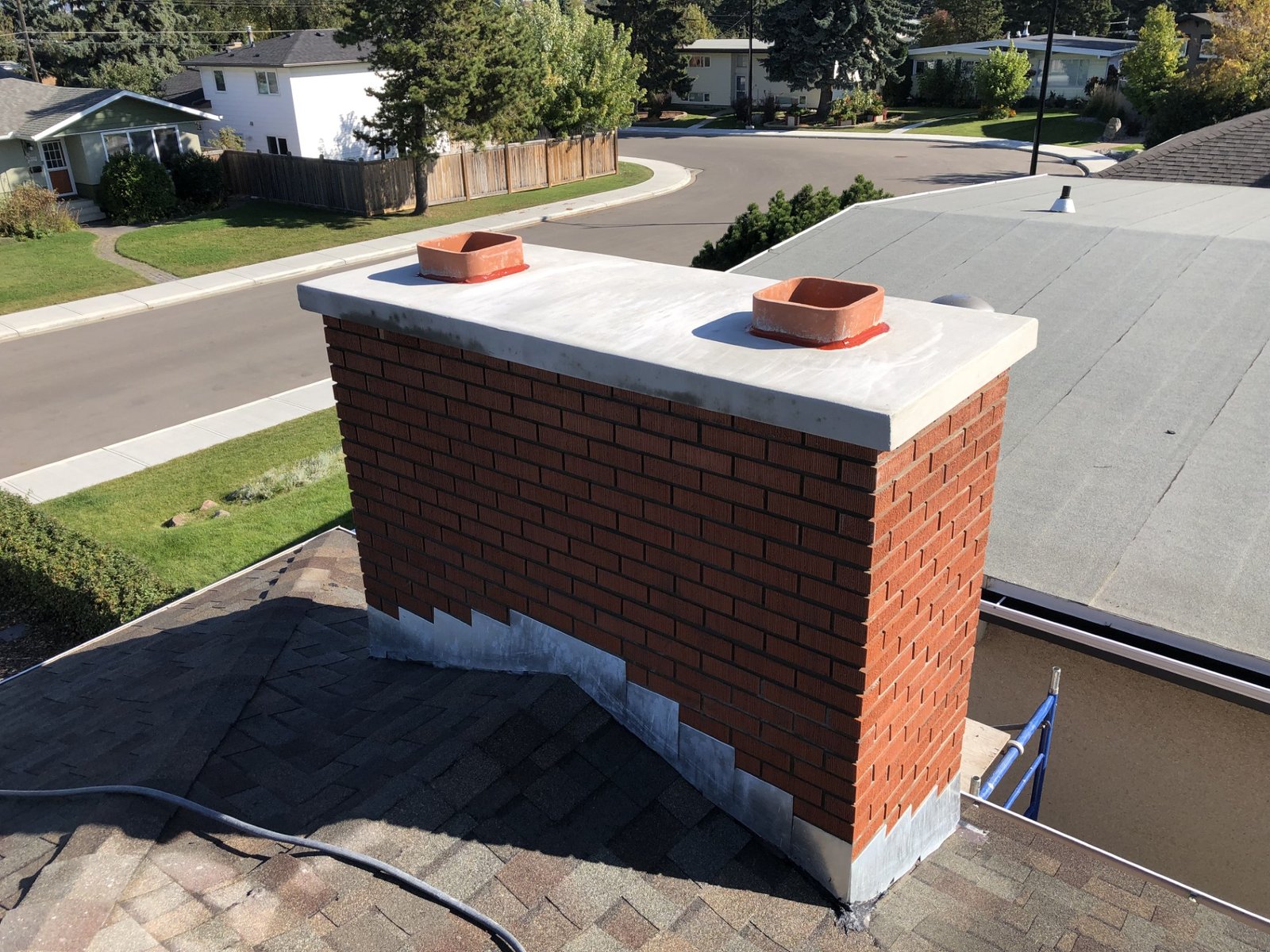 Masonry Chimney Crown Repair