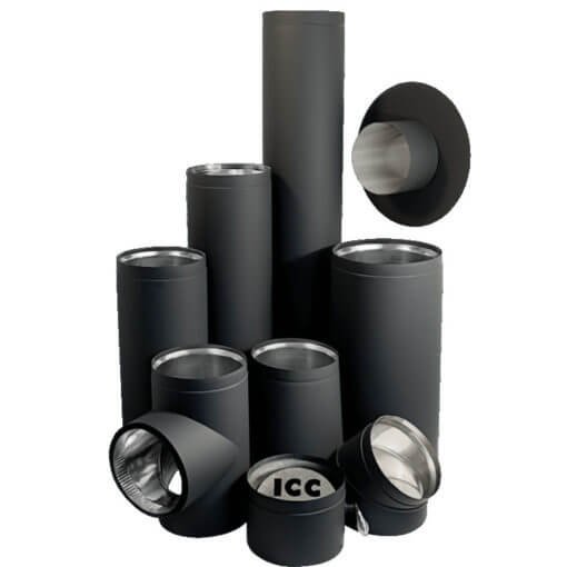 ICC Ultrablack Stove Pipe
